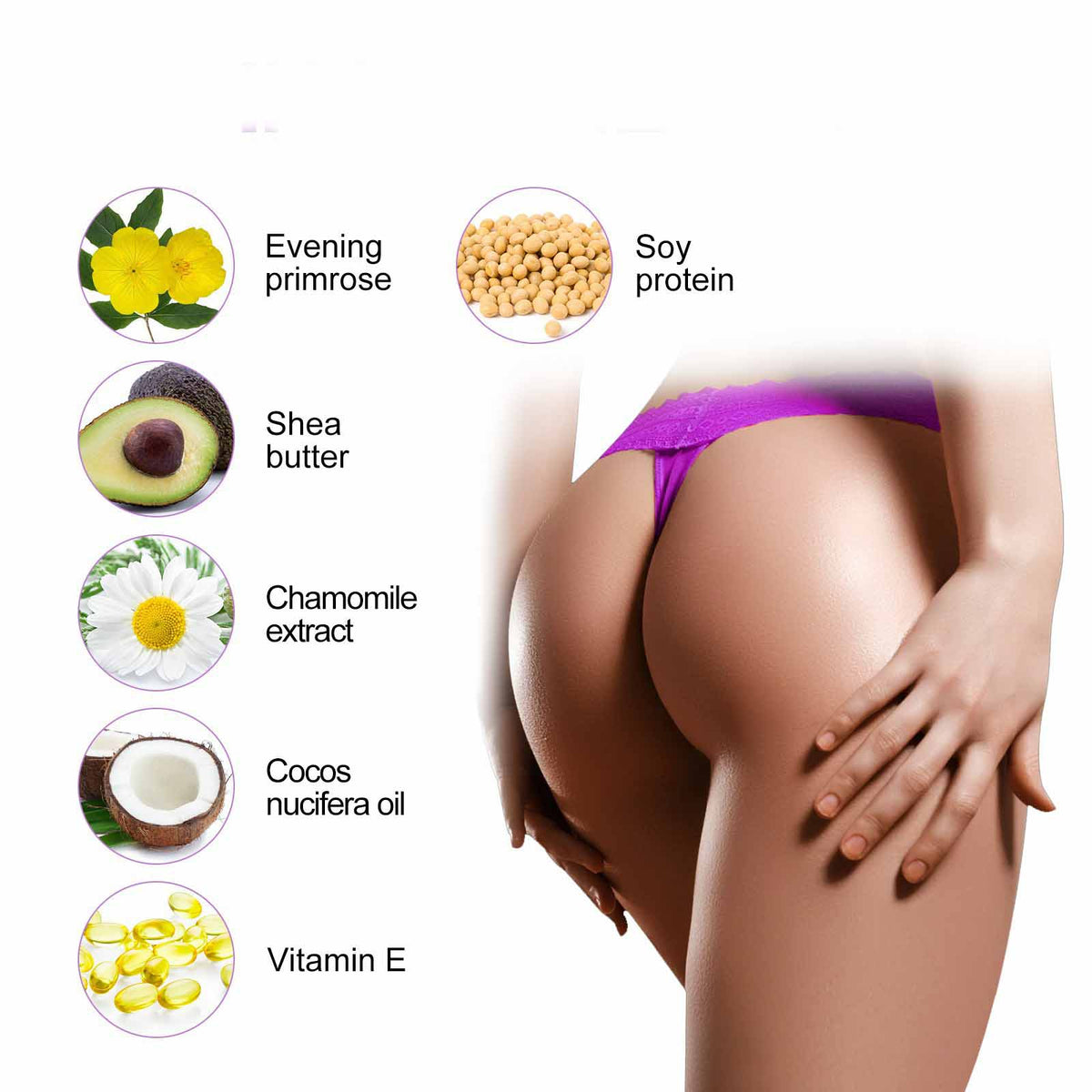 Big Breast Butt Enhancer Elasticity Chest Hip Cream