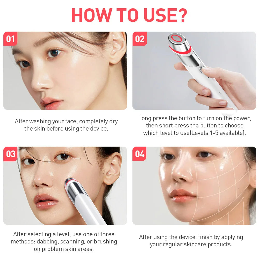 MASAJEADOR FACIAL MULTIFUNCIONAL REJUVENECEDOR